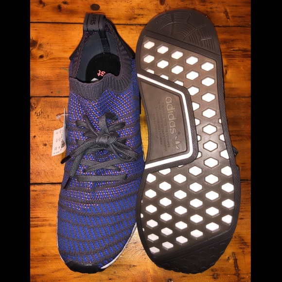 Adidas Men’s NMD_R1 STLT Primeknit Boost Running - Picture 8 of 8